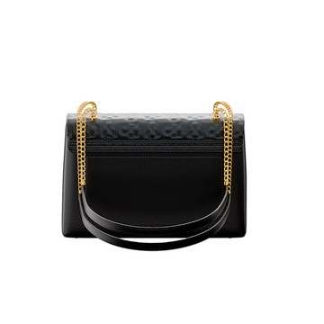 Signature Luxe Flap Mini – Black/Gold