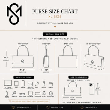 Signature Luxe Flap XL – Brown