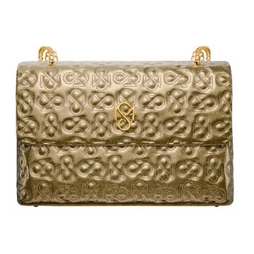 Signature Luxe Flap Large – Gold