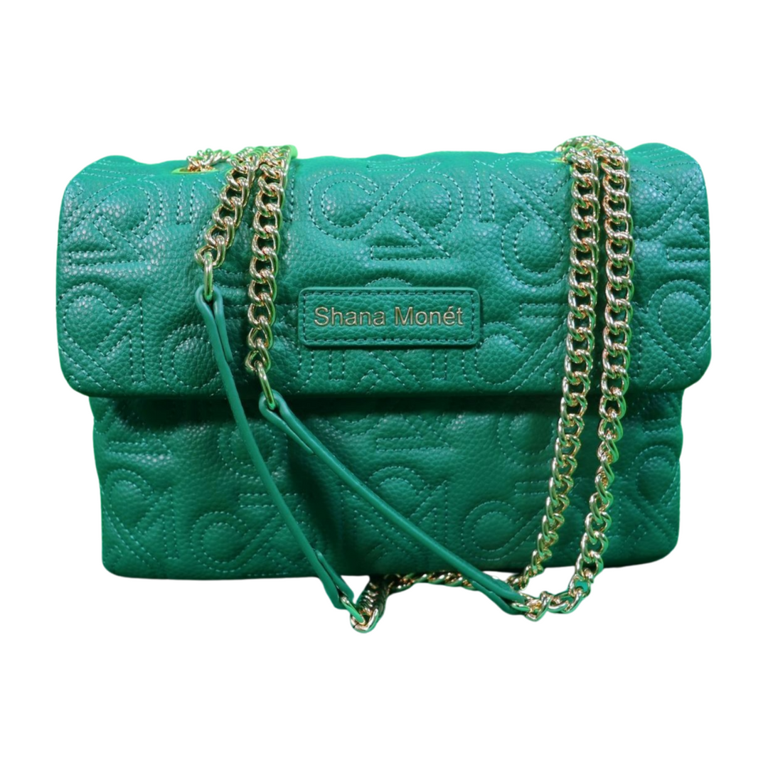 Signature Luxe Flap Medium – Money Green
