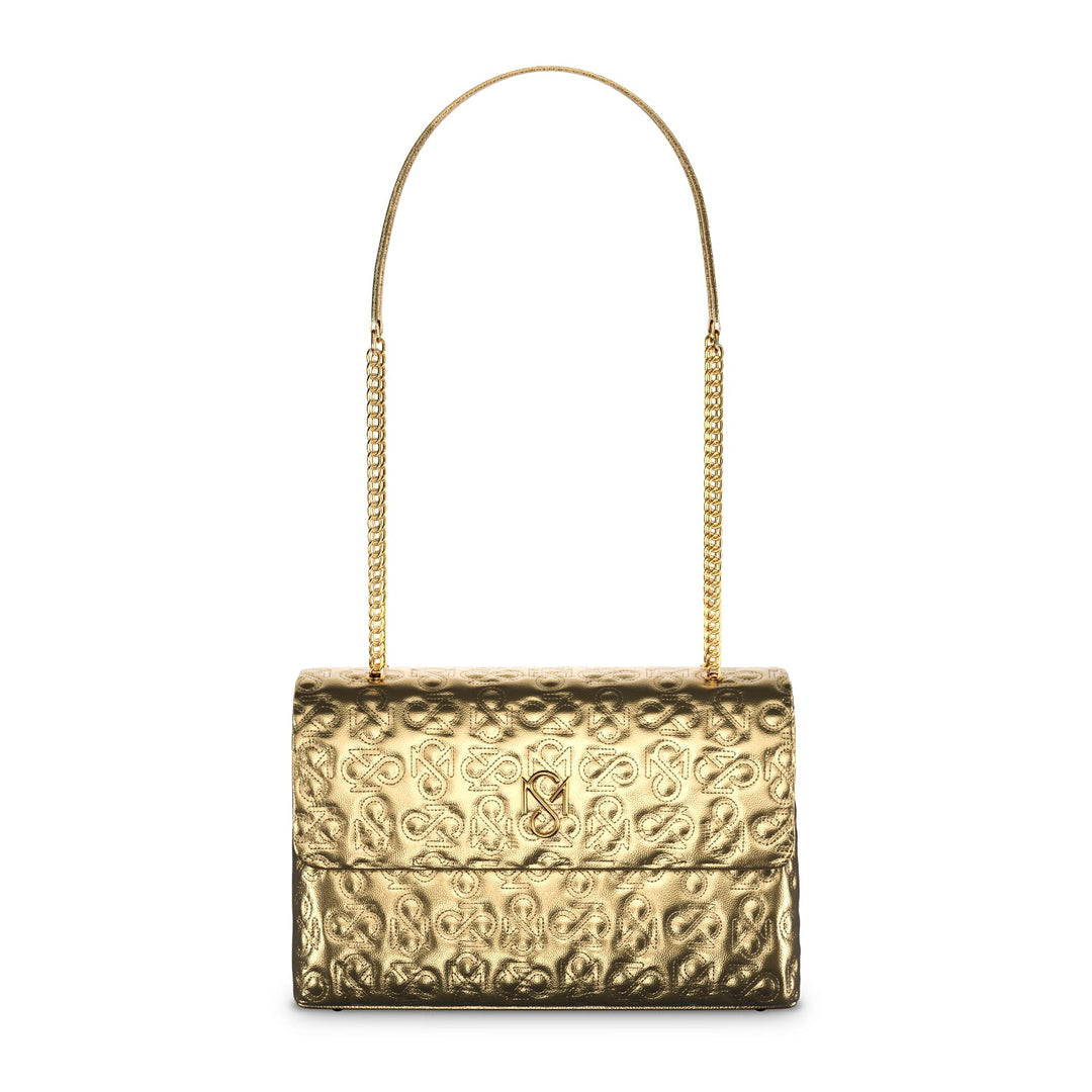 Signature Luxe Flap XL – Gold