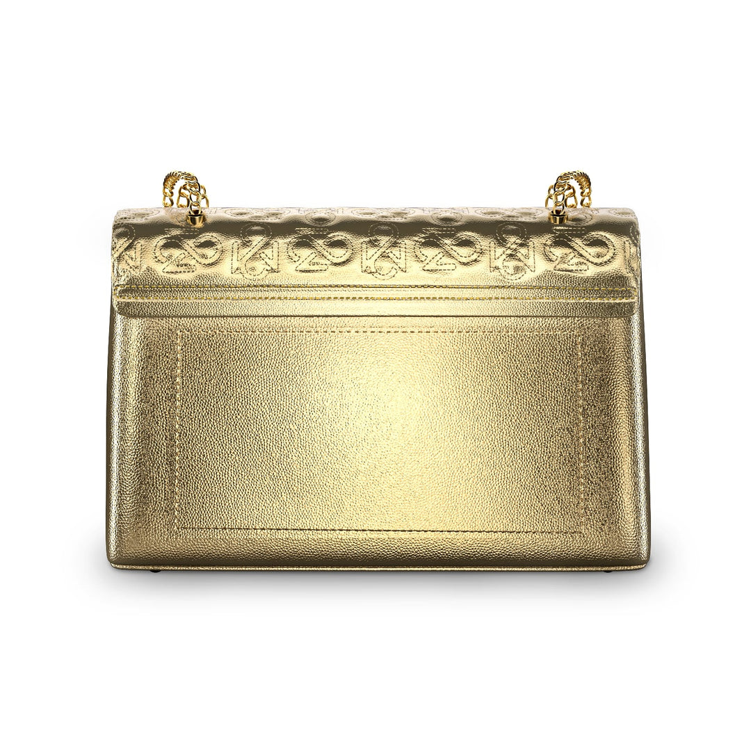 Signature Luxe Flap XL – Gold