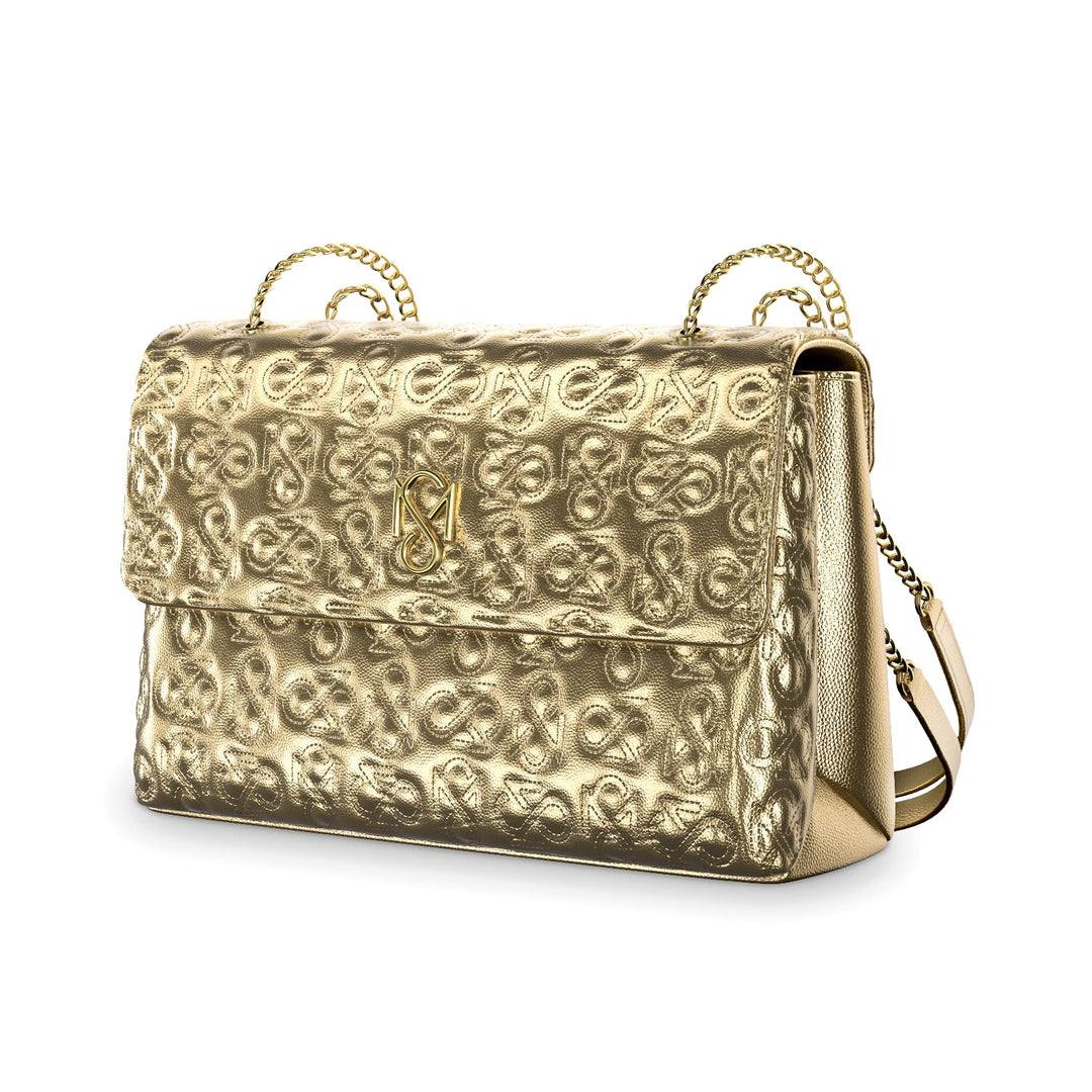 Signature Luxe Flap XL – Gold