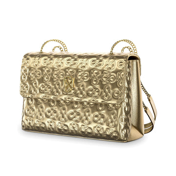 Signature Luxe Flap XL – Gold
