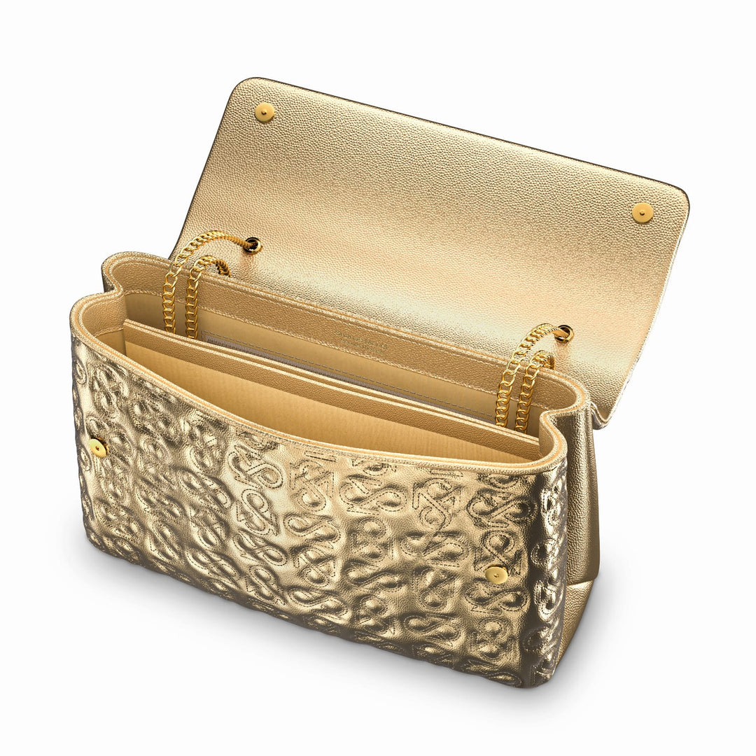 Signature Luxe Flap XL – Gold