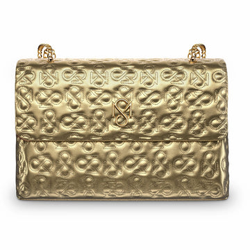 Signature Luxe Flap XL – Gold