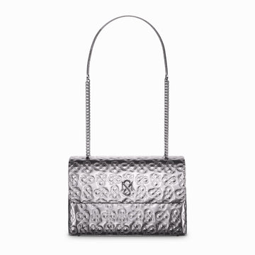 Signature Luxe Flap XL – Silver