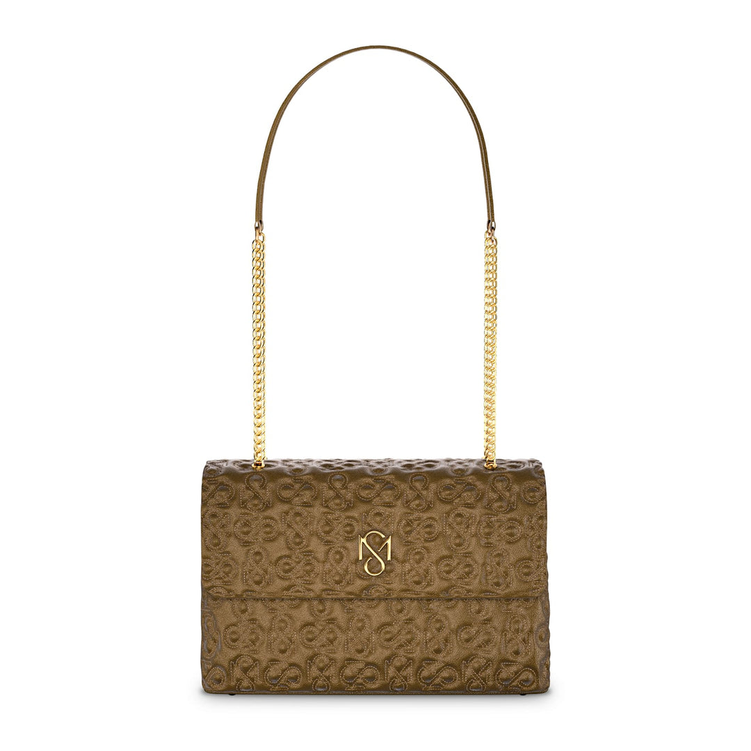 Signature Luxe Flap XL – Brown