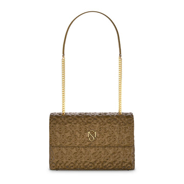 Signature Luxe Flap XL – Brown
