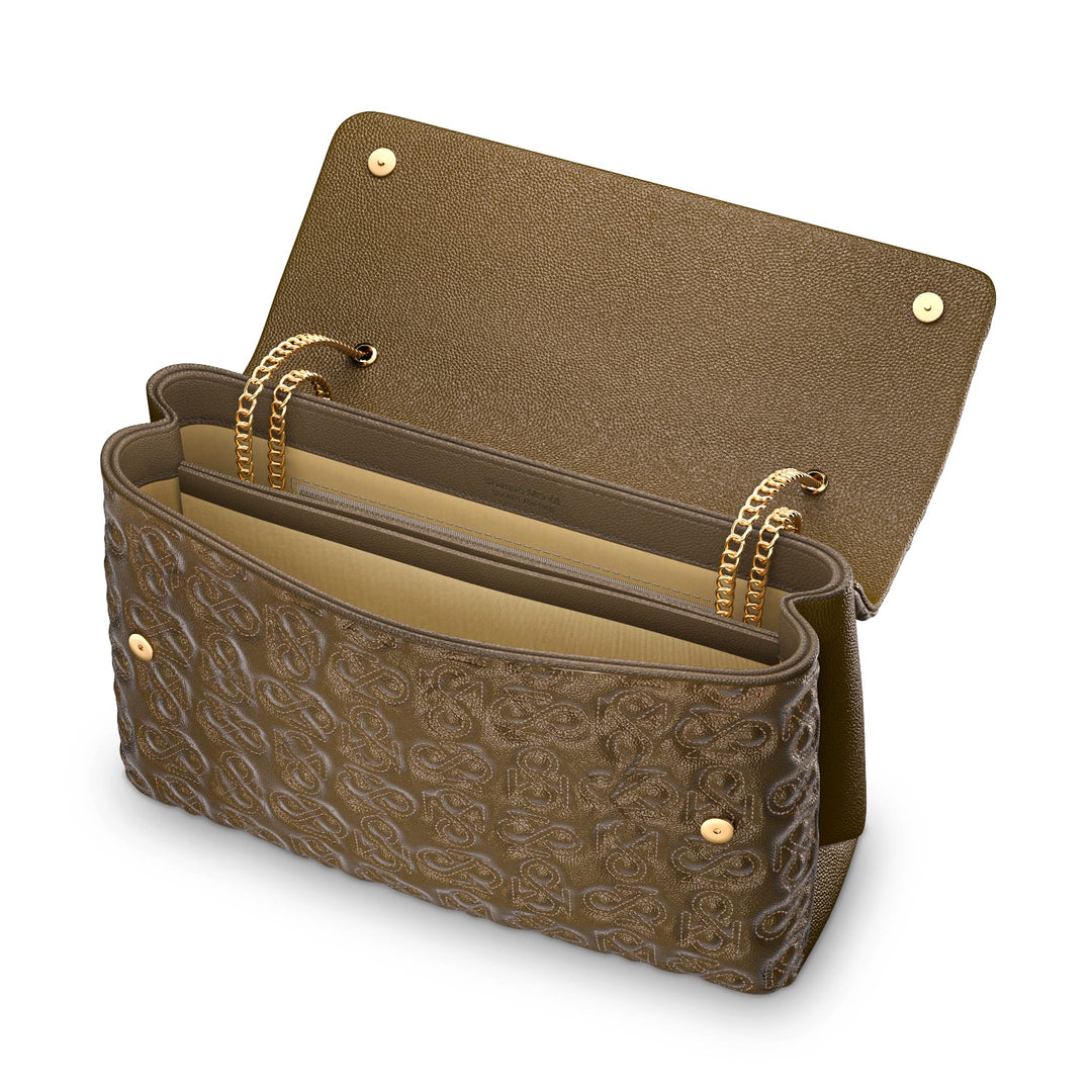 Signature Luxe Flap XL – Brown
