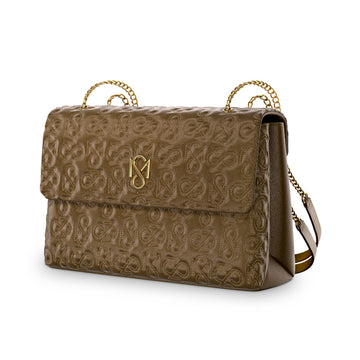 Signature Luxe Flap XL – Brown