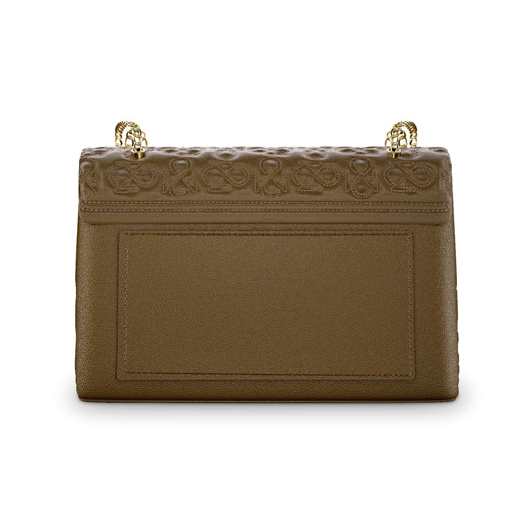 Signature Luxe Flap XL – Brown