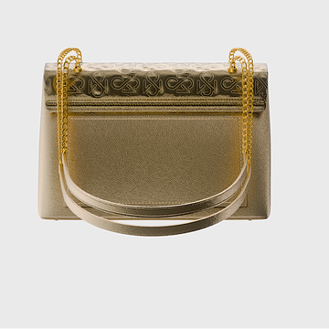 Signature Luxe Flap Mini – Gold