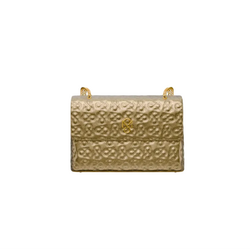 Signature Luxe Flap Mini – Gold