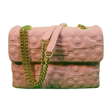 Signature Luxe Flap Medium – Blush Pink