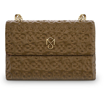 Signature Luxe Flap XL – Brown